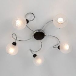 Citilux Одиссей CL130151 Люстра потолочная Венге Хром