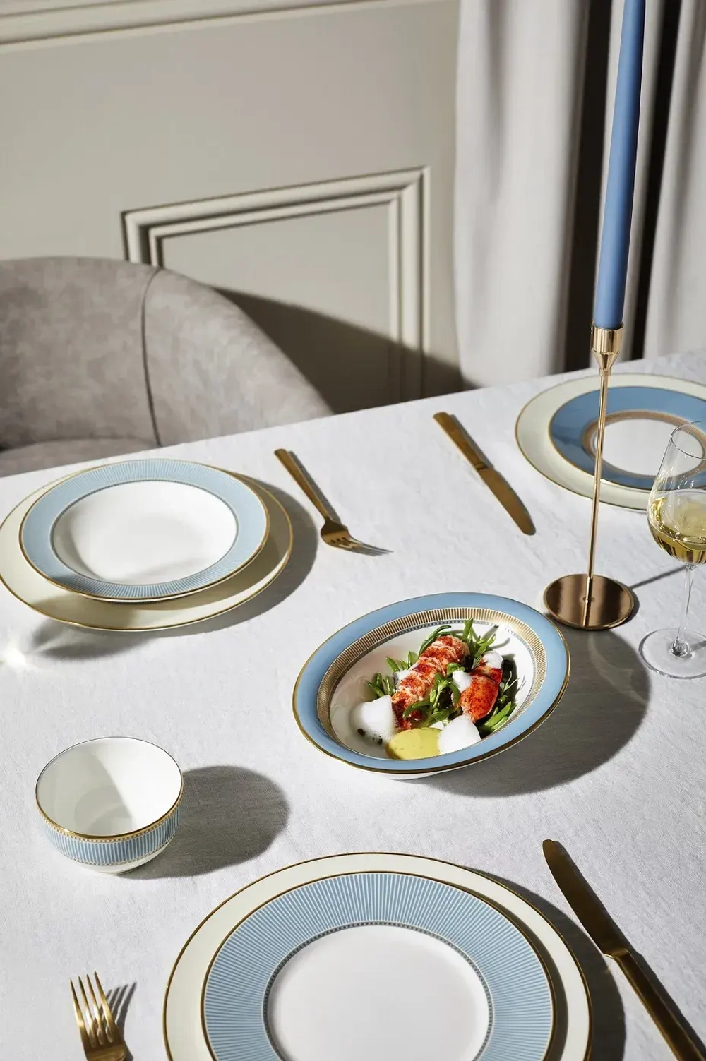 Wedgwood Обеденная тарелка Helia 27,3 см