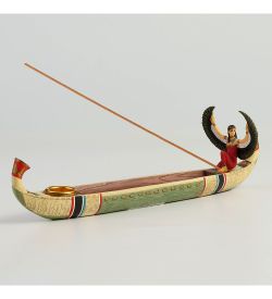 Veronese WS-1453 Подставка для благовоний «Египетская лодка»