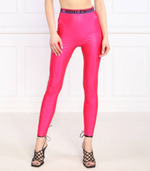 леггинсы Versace Jeans Couture - розовый(74HAC101J0062)