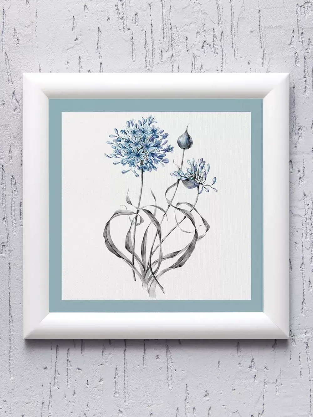 Картины на стену интерьерная на холсте 4 шт, 23*23 см