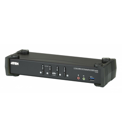 Квм переключатель ATEN 4P USB 4K DP/F. Audio KVMP/USB3.0 Switch
