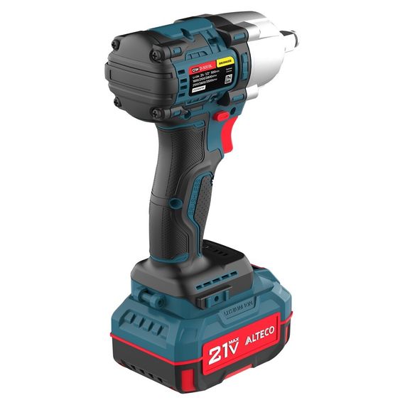 Гайковерт ALTECO бесщёточный аккумуляторный ударный CIW 21-500 BL, арт 71516 купить в Москве и Московской области по низкой цене с доставкой по России — (2) Гайковерт ALTECO бесщёточный аккумуляторный ударный CIW 21-500 BL, арт 71516 — (2)