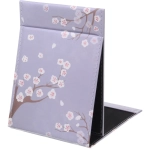 Зеркало косметическое складное «ФОРТУНА БРИ», микс 4 дизайна, сакура, 20*27,5см