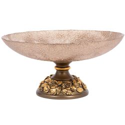 Фруктовница-конфетница Лето Бронза