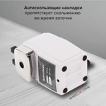 Точилка механическая BRAUBERG "METALLIC-X" для ч/гр и цветных карандашей (в том числе утолщенных) крепление металлический корпус (2 штуки в упаковке)
