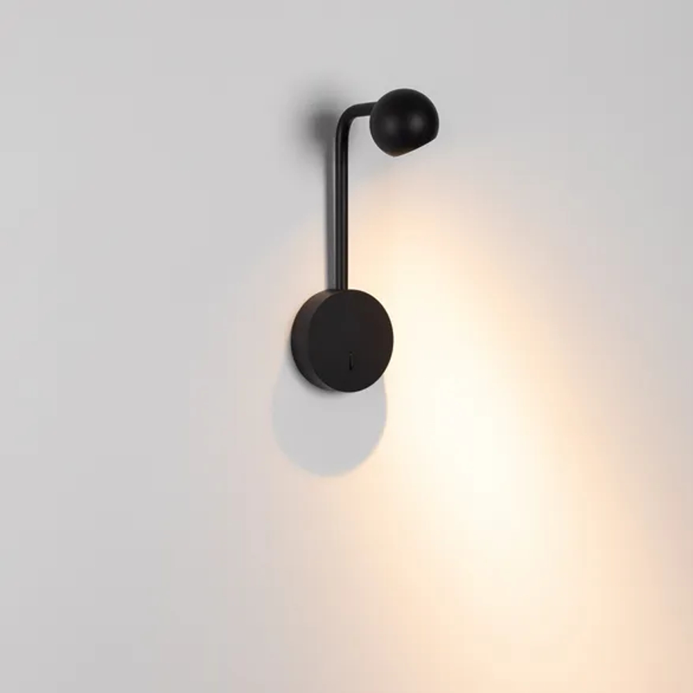 Светильник SP-OTTORI-LONG-WALL-6W Warm3000 (BK, 30 deg, 230V) (Arlight, IP20 Металл, 3 года) 048168
