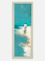 Картина на натуральном холсте настенная интерьерная 23*63 см