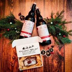 Набор подарочный «Рождественский» с кексом