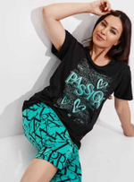 Пижама женская бриджи+футболка (норма) КЖ00027