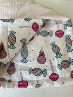 Одеяло-конверт для новорожденного "Jana-бант" (Одеяло-конверт, поясок) (Цвет: Розовый)