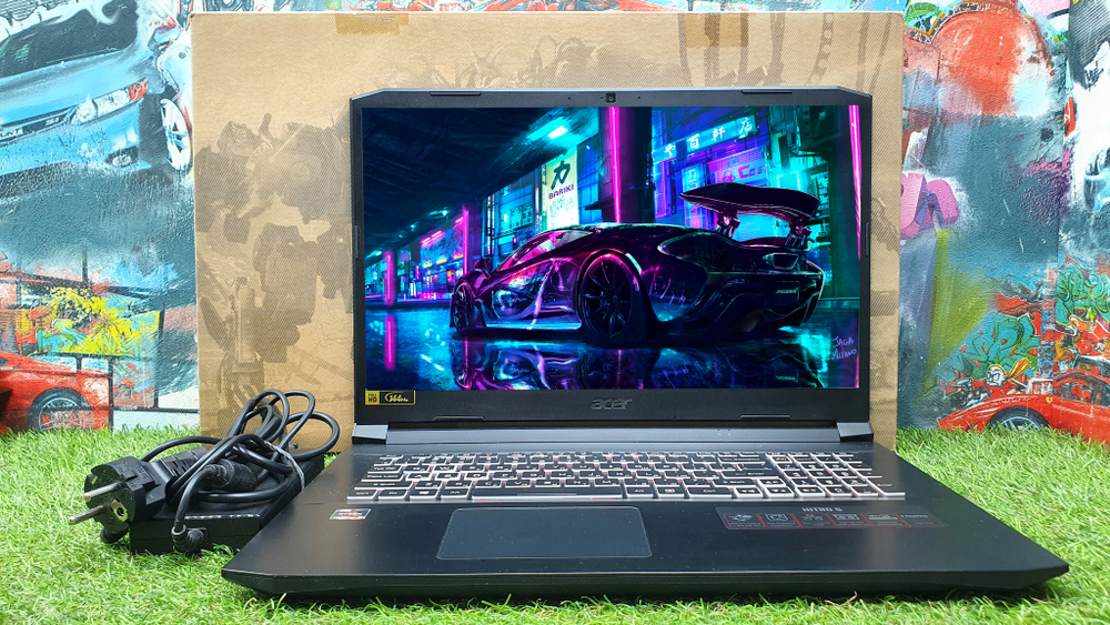 Игровой 17.3" Acer Ryzen 5/8 Gb/RTX 3060 6GB/144Hz