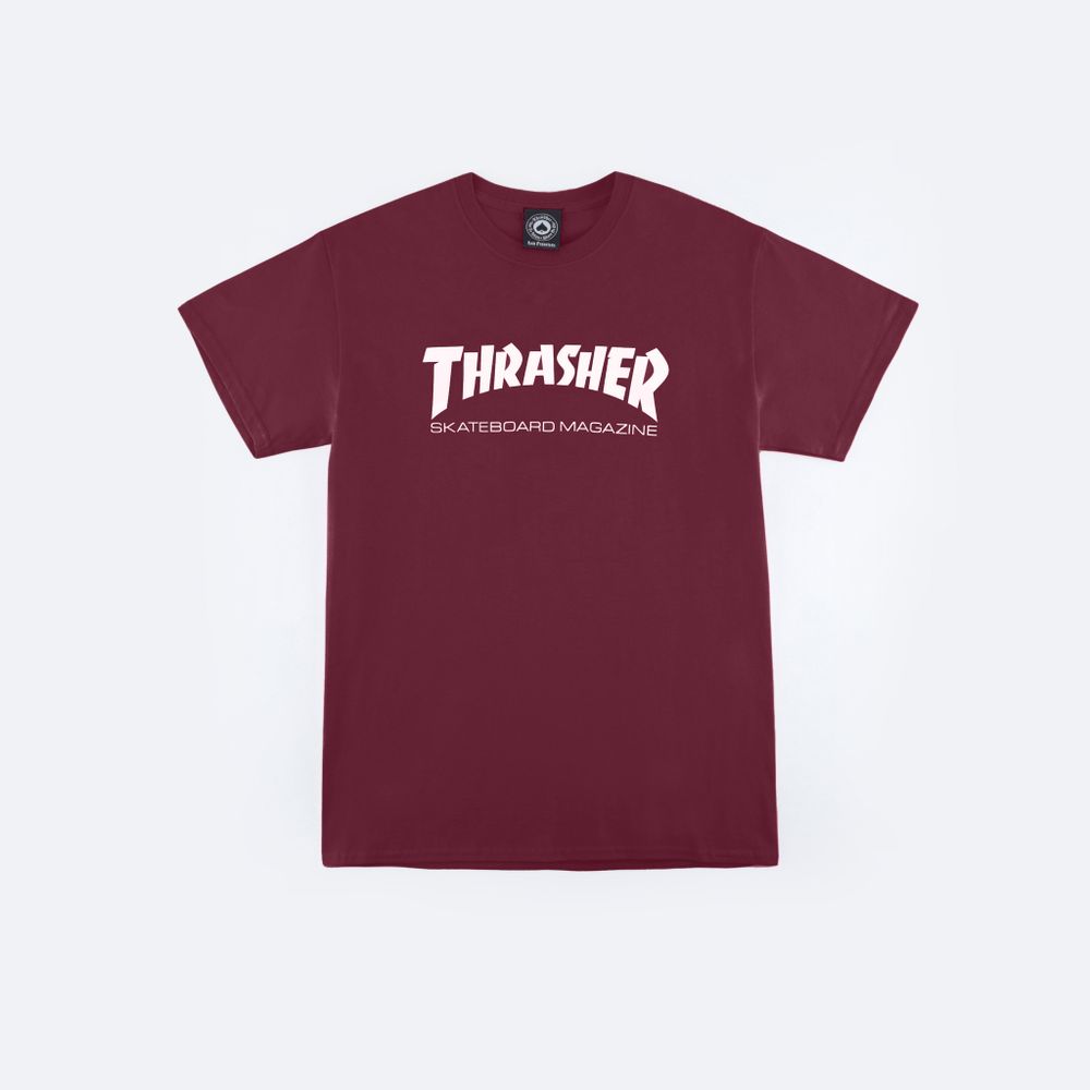 Футболка Thrasher Skate Mag (maroon)