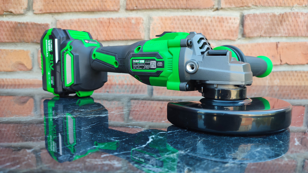 Аккумуляторная ушм Болгарка Ruiba JM - 125A 6.0 ам