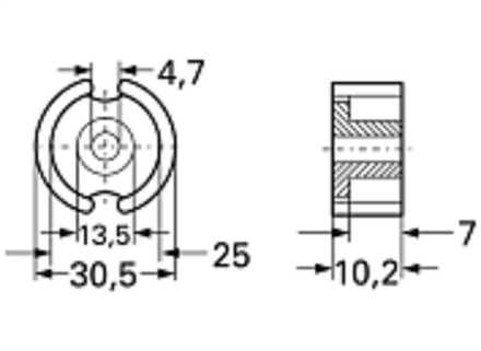 PS 30.5 x 10.2 N22 Сердечник B65941A0000X022
