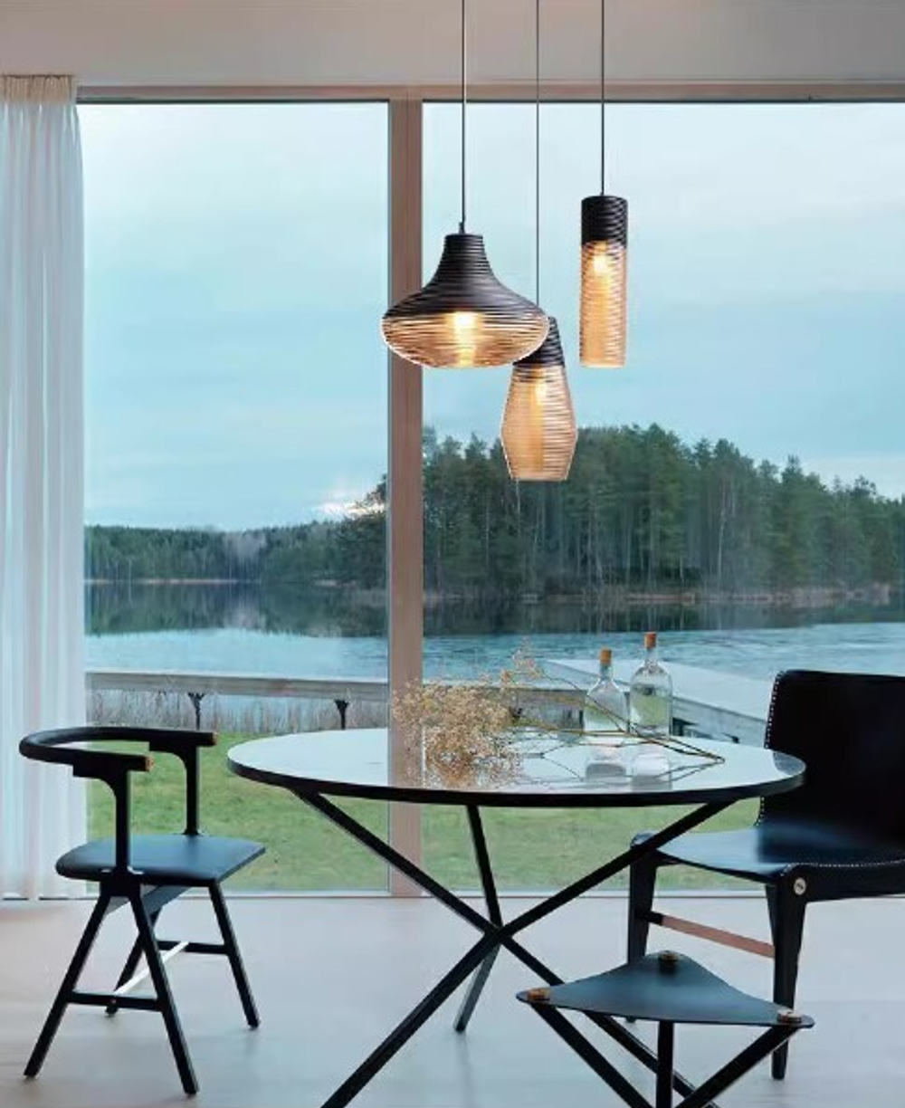 💡 Купить Подвесной дизайнерский светильник в скандинавском стиле Scandi ...