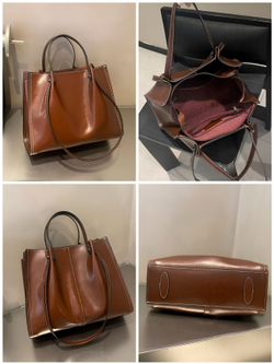 женская сумка на плечо из натуральной кожи