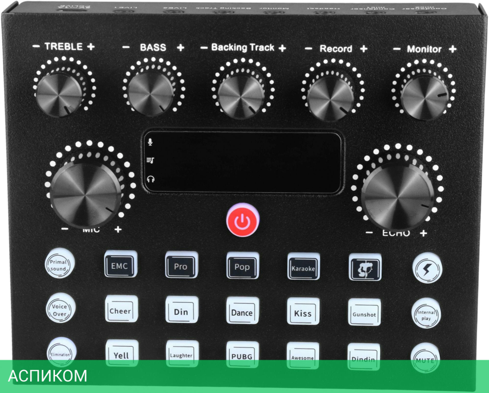 Микрофон Oklick SM-600G черный (1796784)