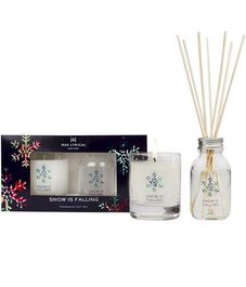 Снегопад подарочный набор диффузор и свеча, Wax Lyrical