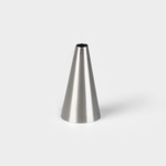 Насадка кондитерская «Трубочка», d=2,4 см, выход 0,6 см, нержавеющая сталь