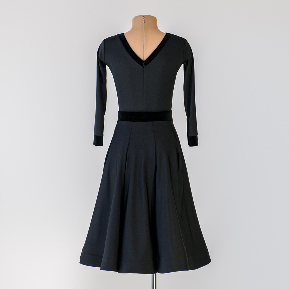 купить черное платье