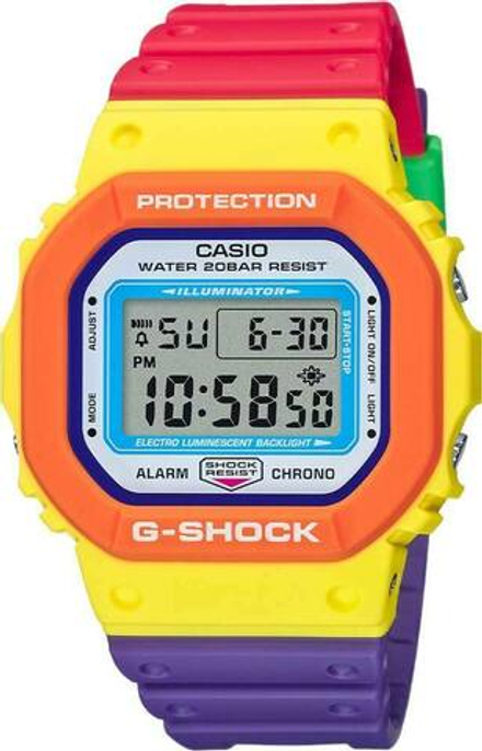 Японские наручные часы Casio G-SHOCK DW-5610DN-9ER с хронографом