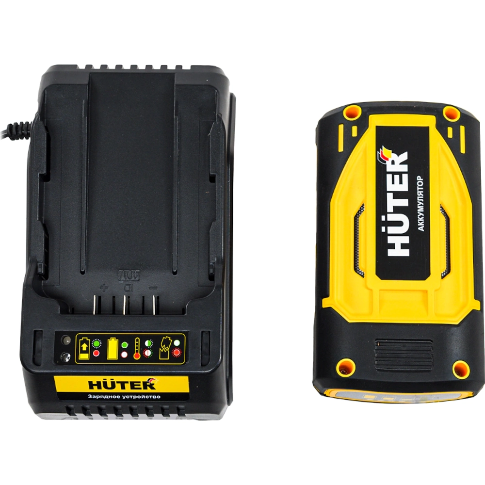 Газонокосилка аккумуляторная HUTER CLM-40 Li 40В (1 x 4 Ач, ЗУ) нож 38 см, 70/4/10