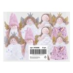 Украшение елочное 16 см, "Принцесса", полиэстер, ассорти 4 дизайна, ЗОЛОТАЯ СКАЗКА, 592608