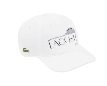 Теннисная кепка Lacoste Miami Open Edition - white