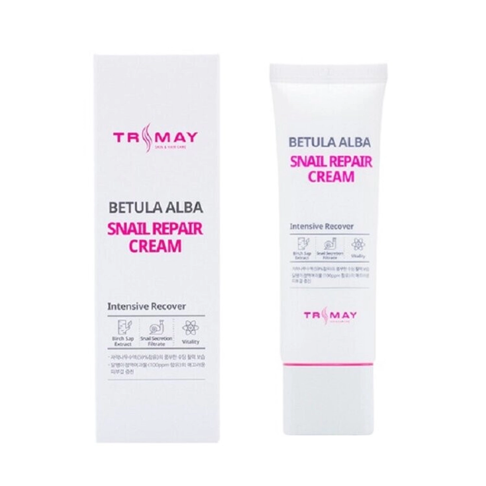 Крем для лица Trimay Betula Alba Snail Repair Cream 50 мл