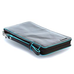 Мультипортмоне Piquadro Blue Square черный телячья кожа (PP3246B2/N) 2