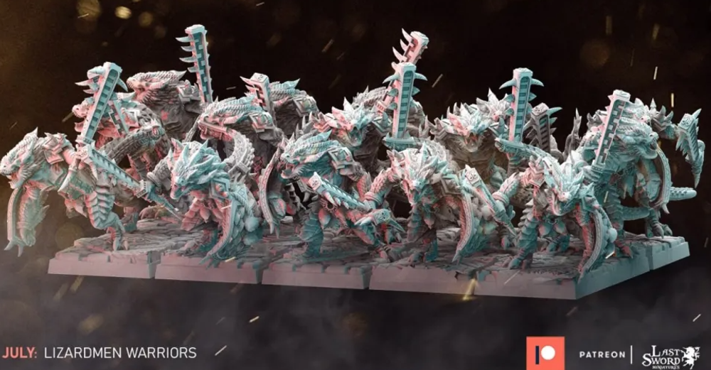 Saurus Warriors Swords