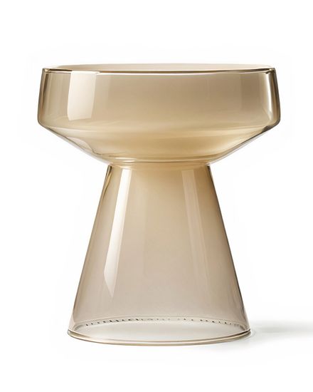 Серо-коричневый приставной столик “Флумс”