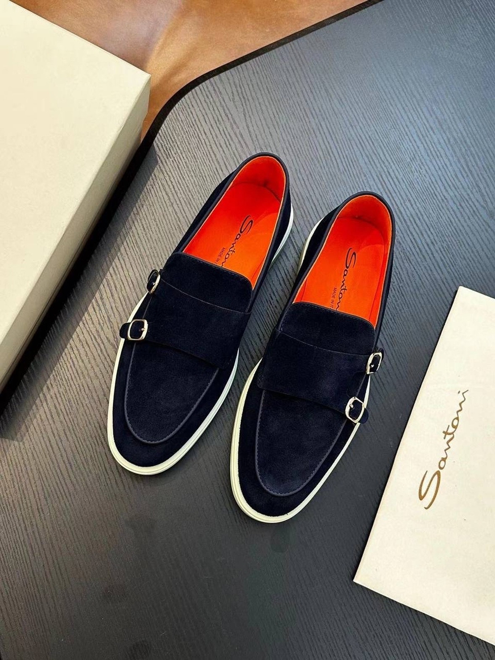 Лоферы Santoni