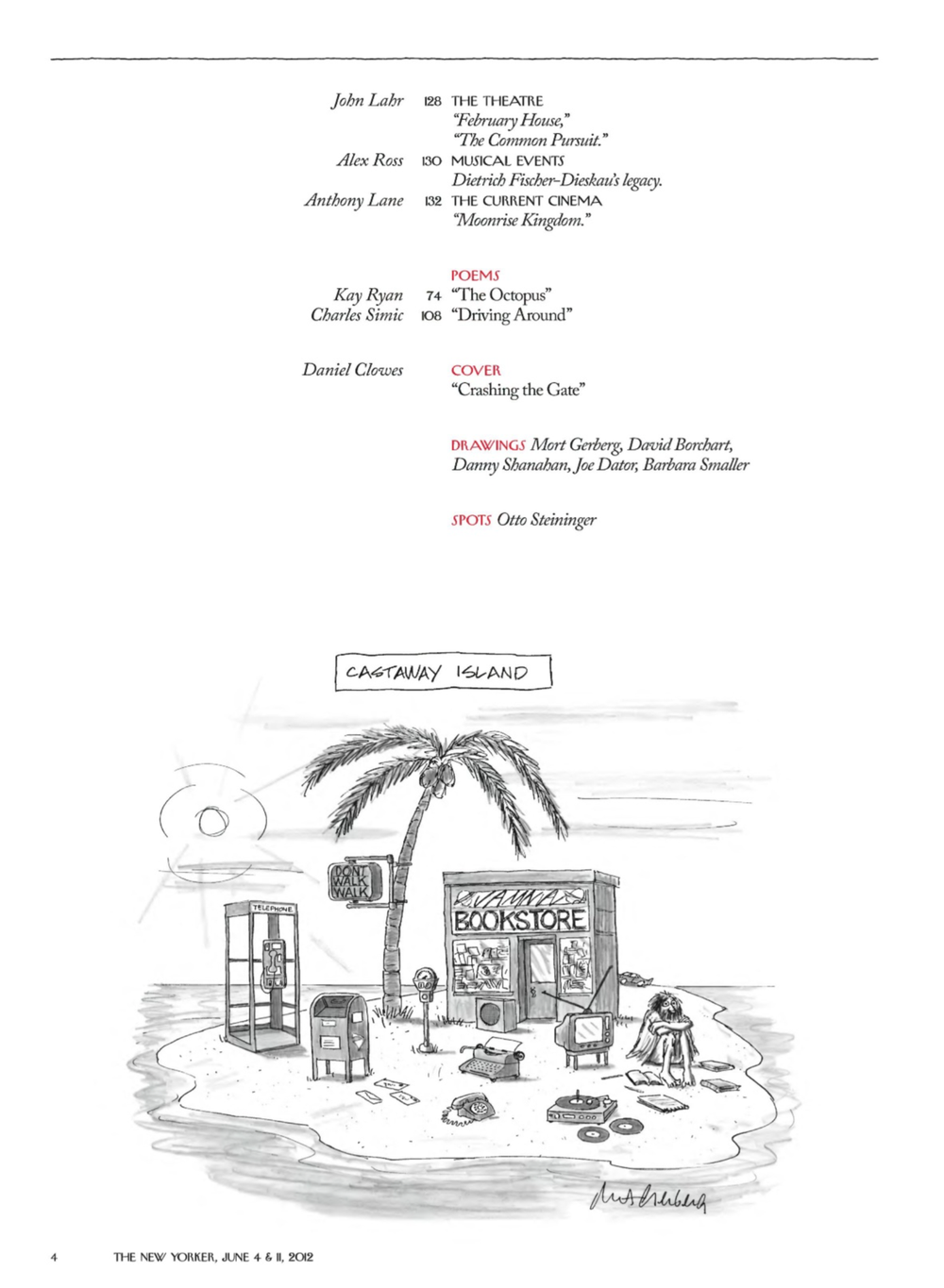 Журнал The New Yorker 04-06-2012