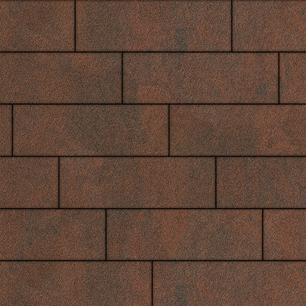 Тротуарная плитка ПРЯМОУГОЛЬНИК 750х250 мм - Листопад гранит Клинкер