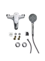 Смеситель для ванны с коротким изливом и лейкой EXTREME