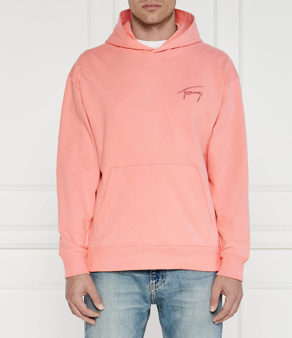 Худи SIGNATURE Tommy Jeans - розовый(DM0DM17990)