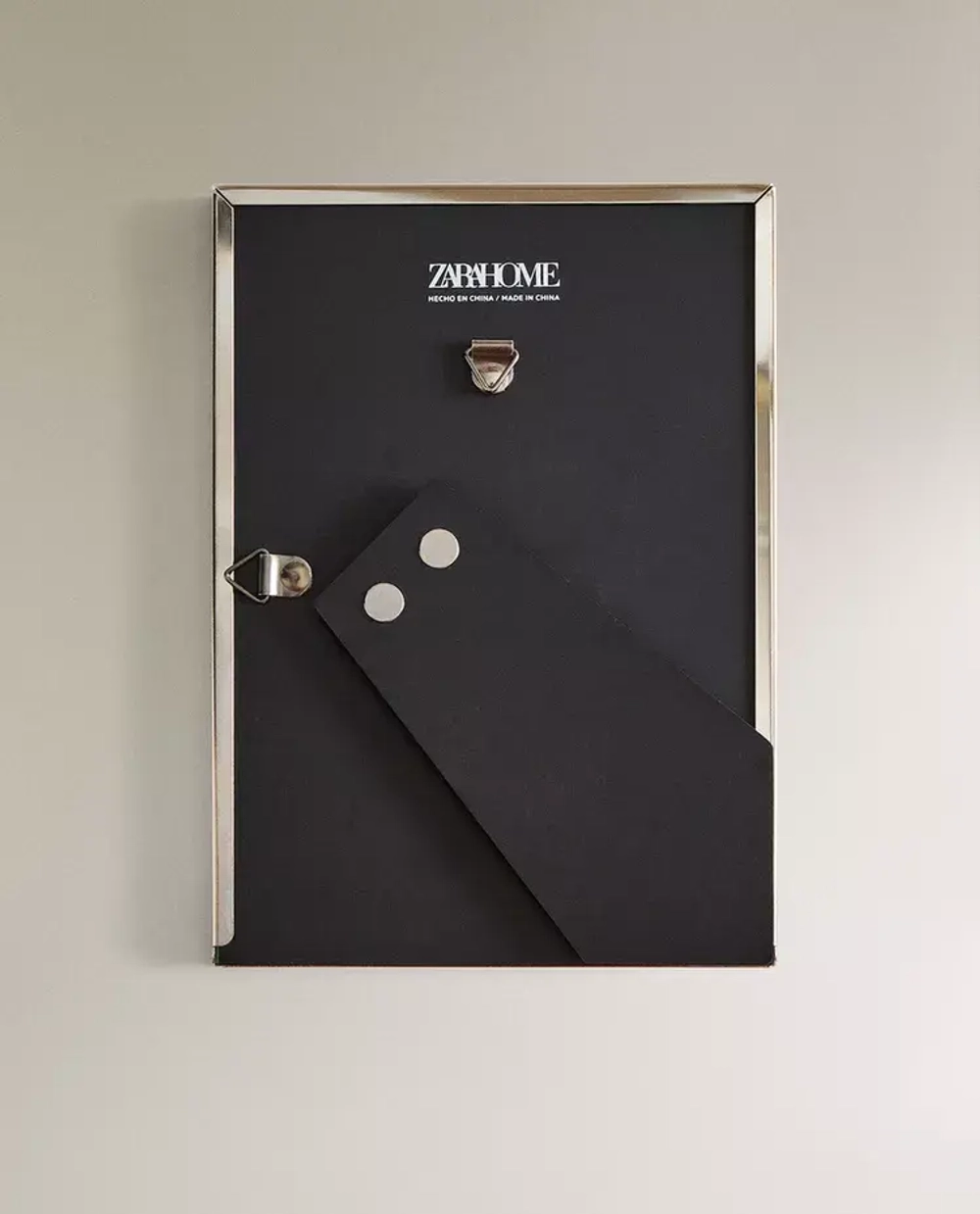 ZARA HOME МЕТАЛЛИЧЕСКАЯ РАМКА, СЕРЕБРЯНЫЙ