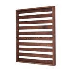 Панель для стен, 89х76х5, Эпларо, вешалка настенная, для балкона и прихожей, из массива дерева, венге, Dipriz