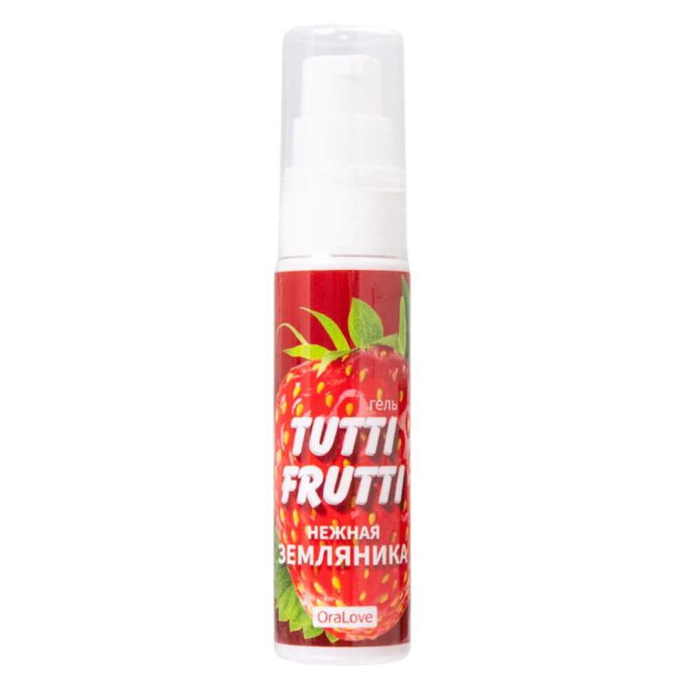 Tutti-Frutti Земляника - съедобная смазка