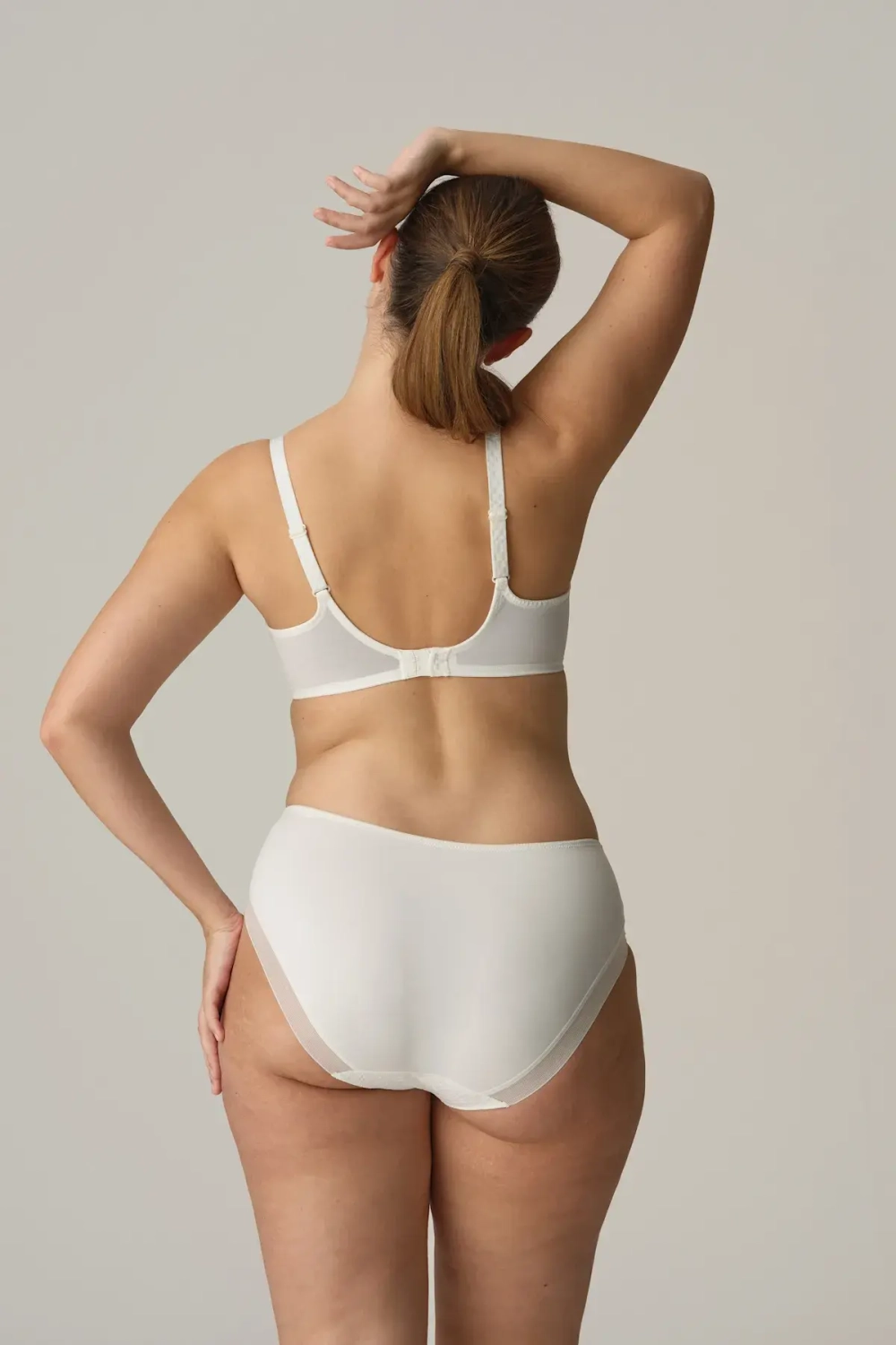 PRIMADONNA Twist Yelapa Трусы с высокой талией, белый