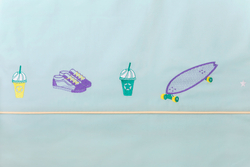 Детское постельное белье 1 спальное Luxberry Skate Boy Португалия