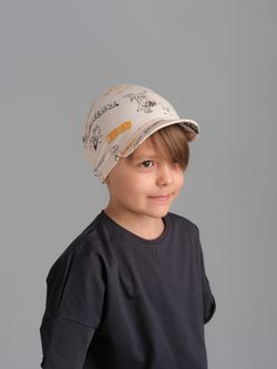 Косынка с козырьком для мальчика