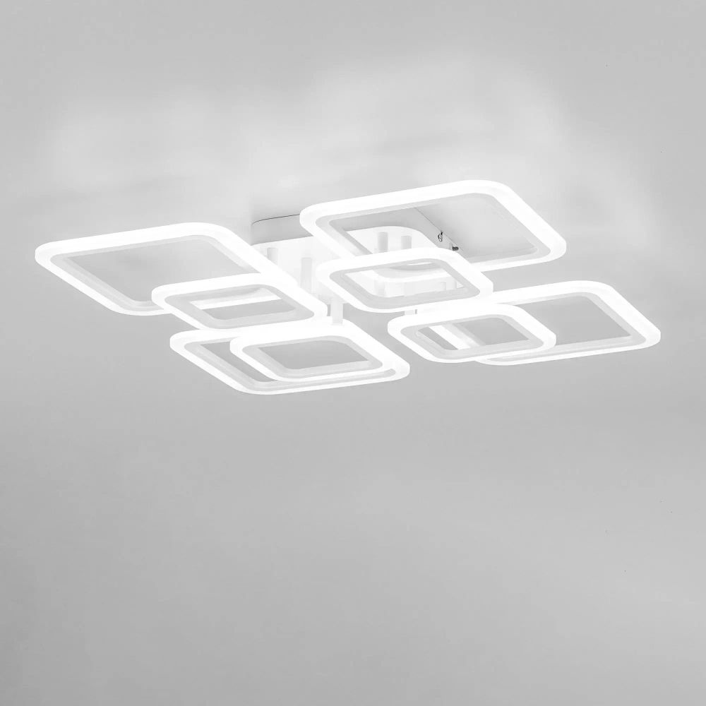 Citilux Марсель CL232180R LED Люстра с пультом Белая