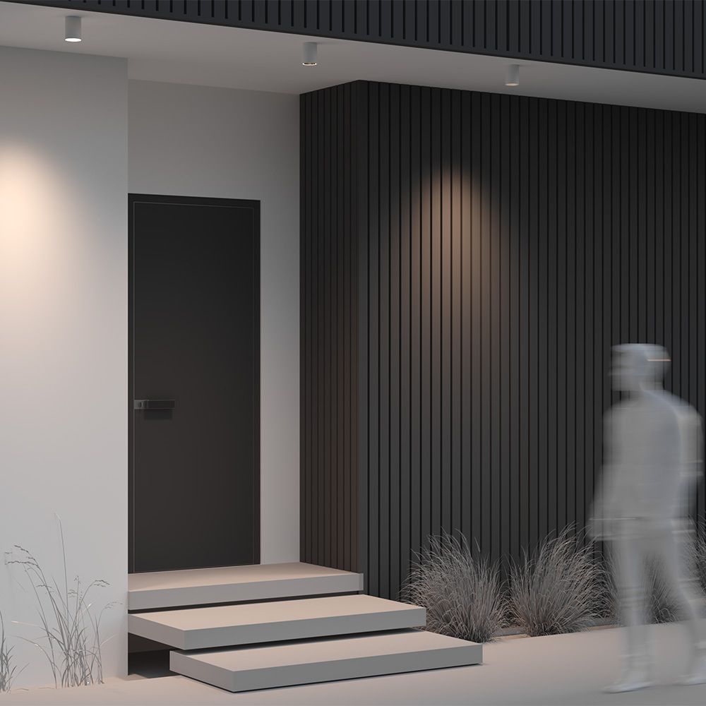 Уличный потолочный светодиодный светильник Maytoni Luxe O500CL-L10W3K