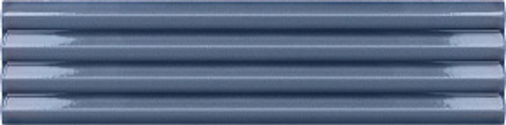 Керамическая плитка для стен EQUIPE COSTA NOVA Praia Banyan Blue Glossy 5х20/ЭКИПЕ КОСТА НОВА Прая Баньян Блю Глосси 5х20