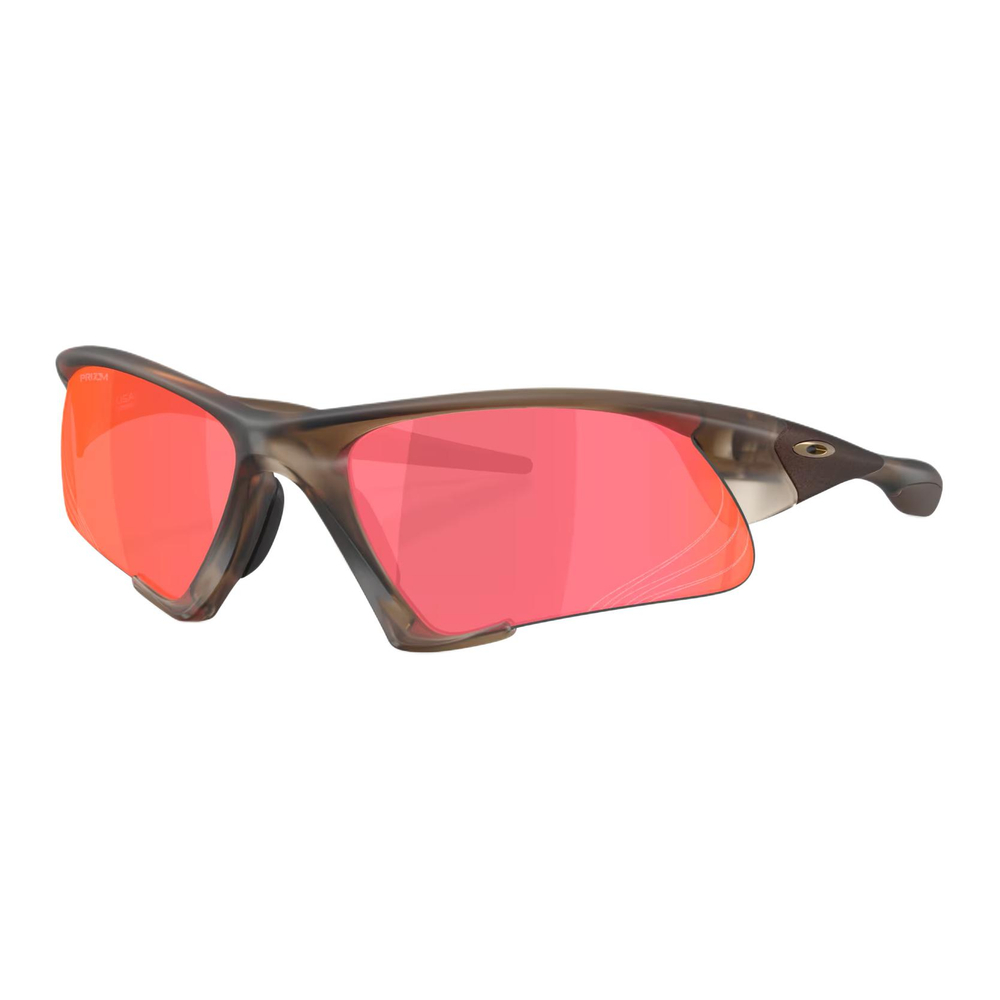 Oakley Очки Half Rim Square 0oo9532 010 коричневый красный