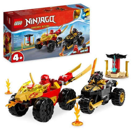 LEGO Ninjago - Автомобильно-мото битва между Каем и Гонкой 71789 / артикул   71789  / GTIN 5702017413044