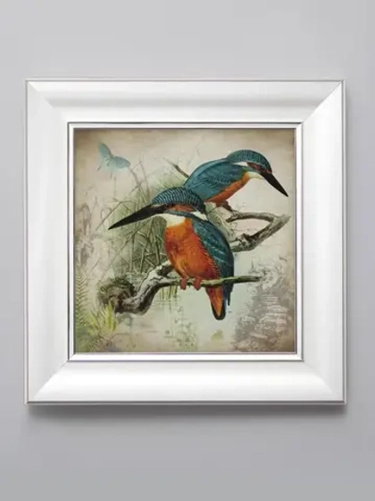 Картина на холсте "Диковинные птицы"